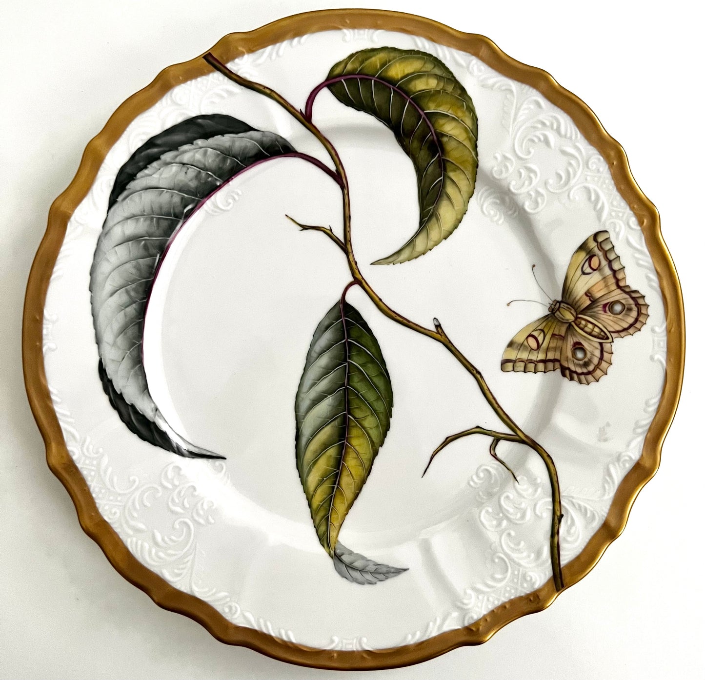 P509 - Antique Forest Leaves