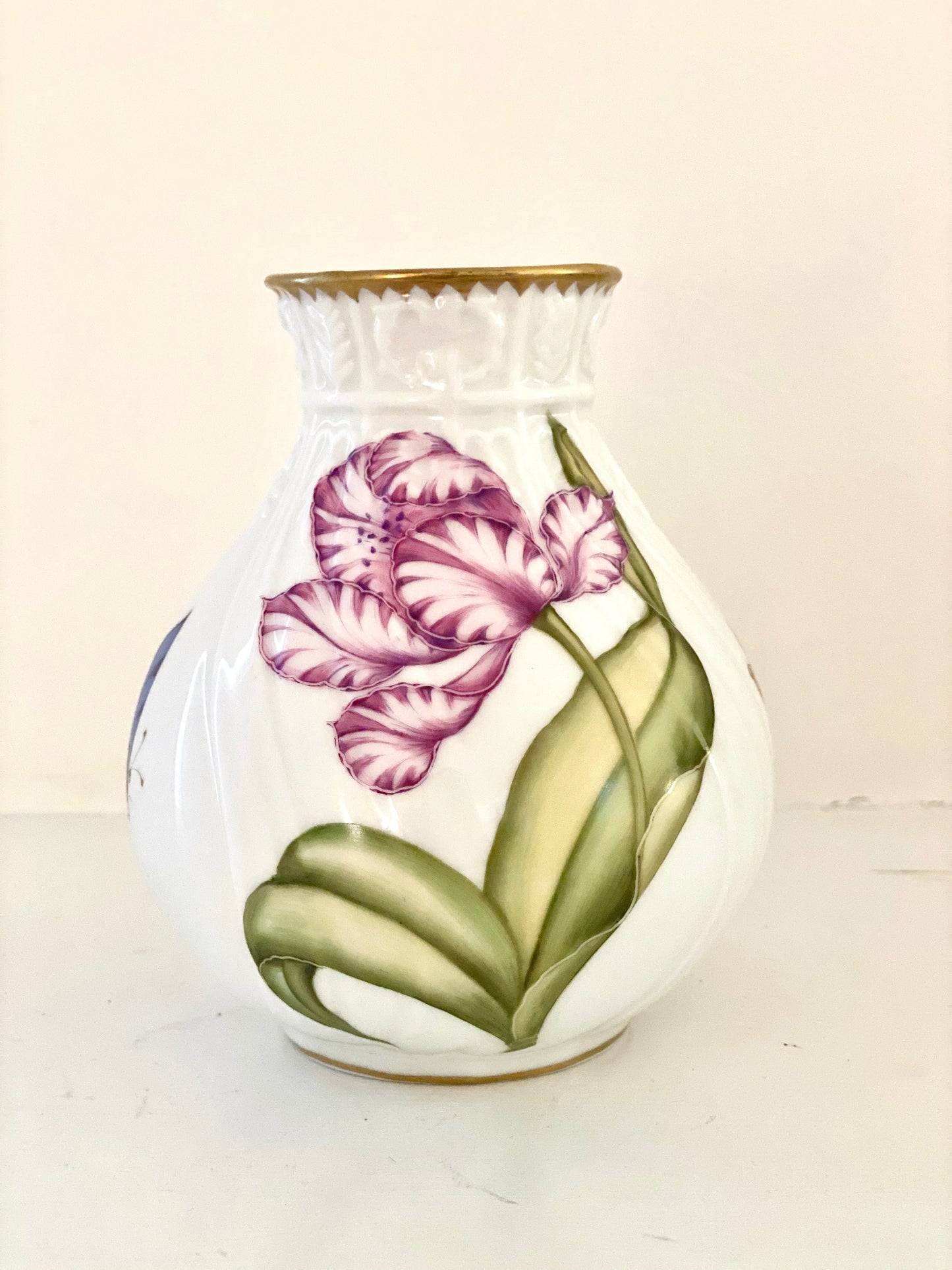 BH500 - Purple Tulip Bud Vase