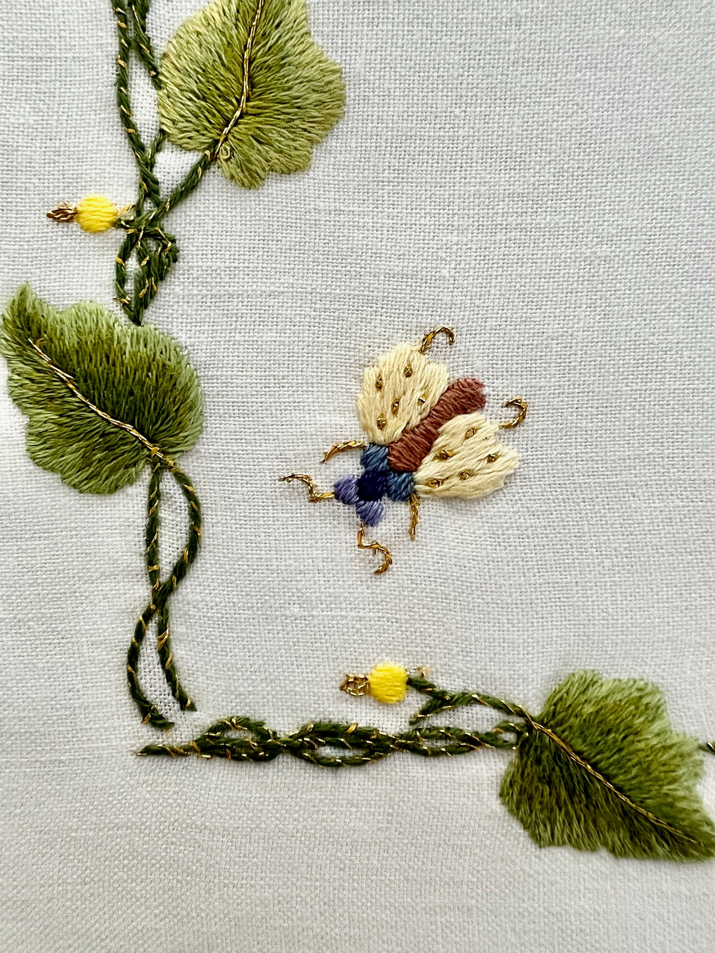YPM2 - Hand Embroidered Placemat