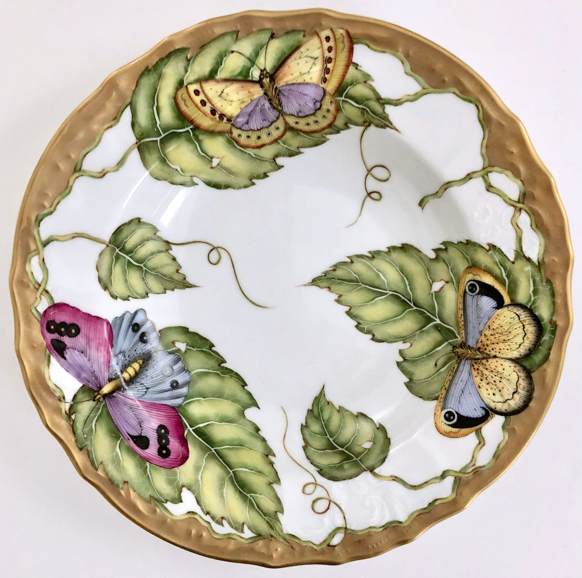 VL2 - Exotic Butterflies Soup/Pasta Plate