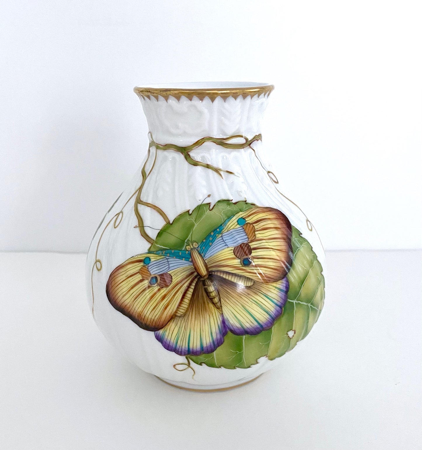VL25 - Art Nouveau Butterfly Bud Vase