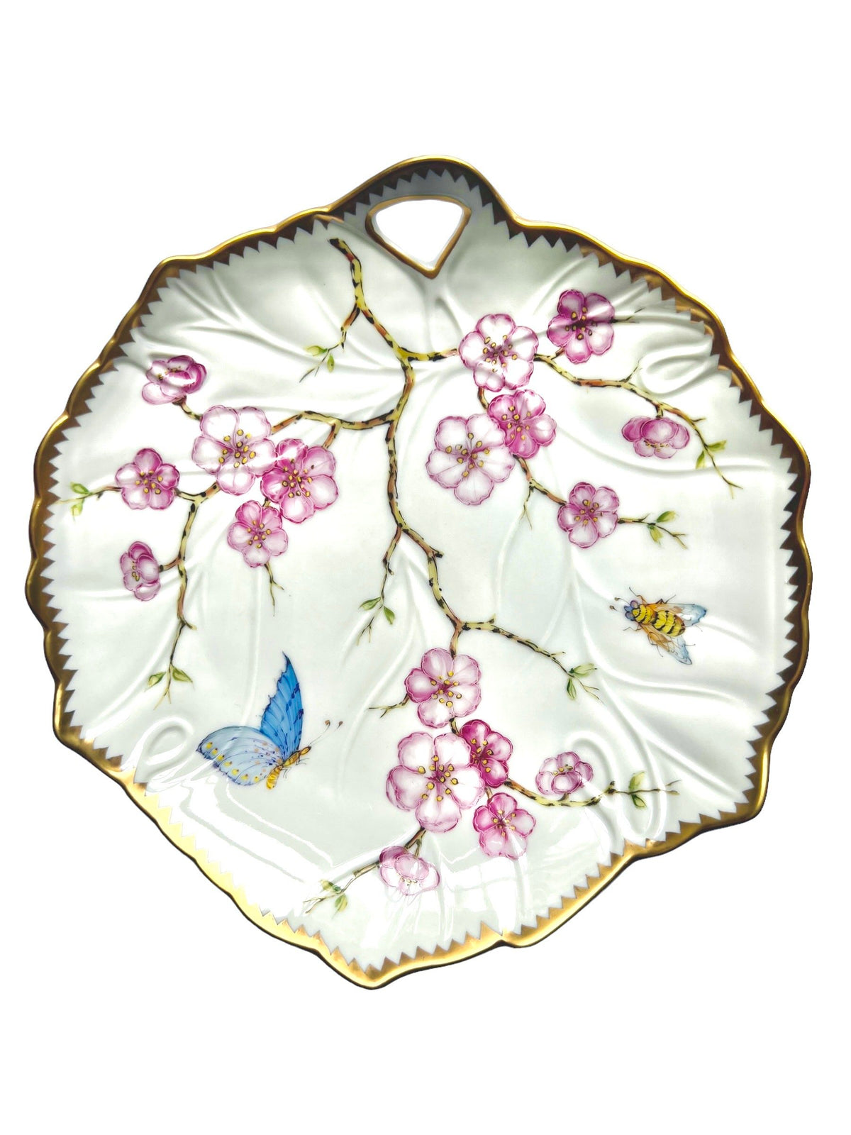 BV10 - Cherry Blossom Leaf Shaped Dish