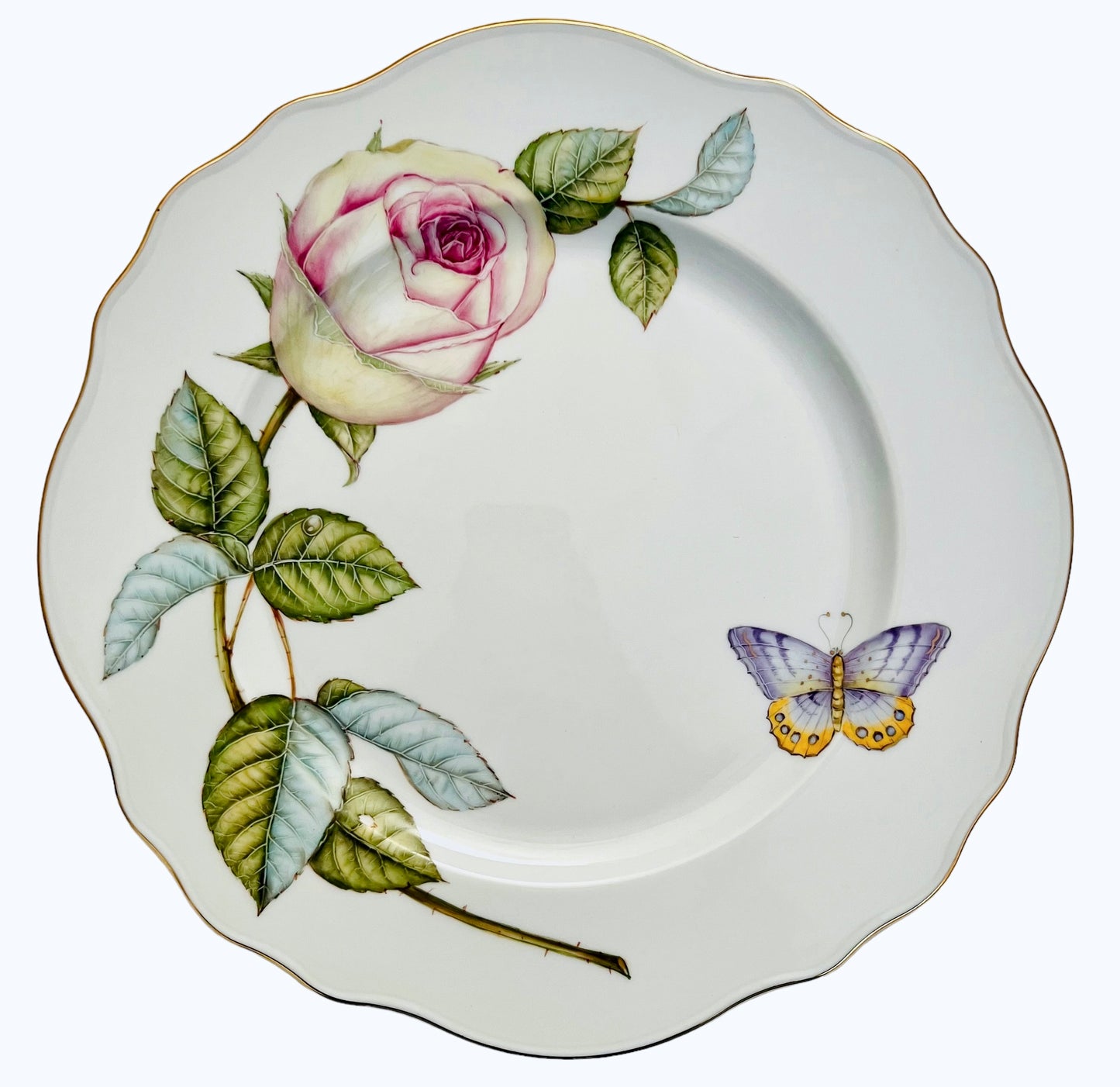 RO7 - Rose Dinner Plate