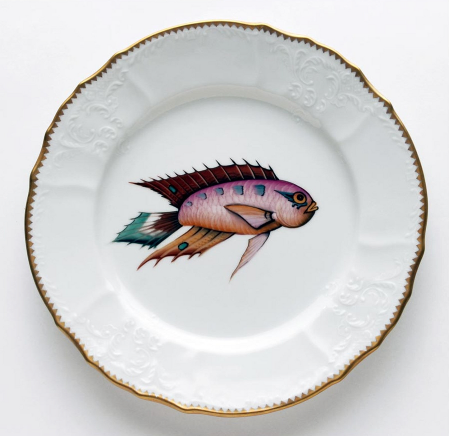 AW541 - Fish Dinner Plate