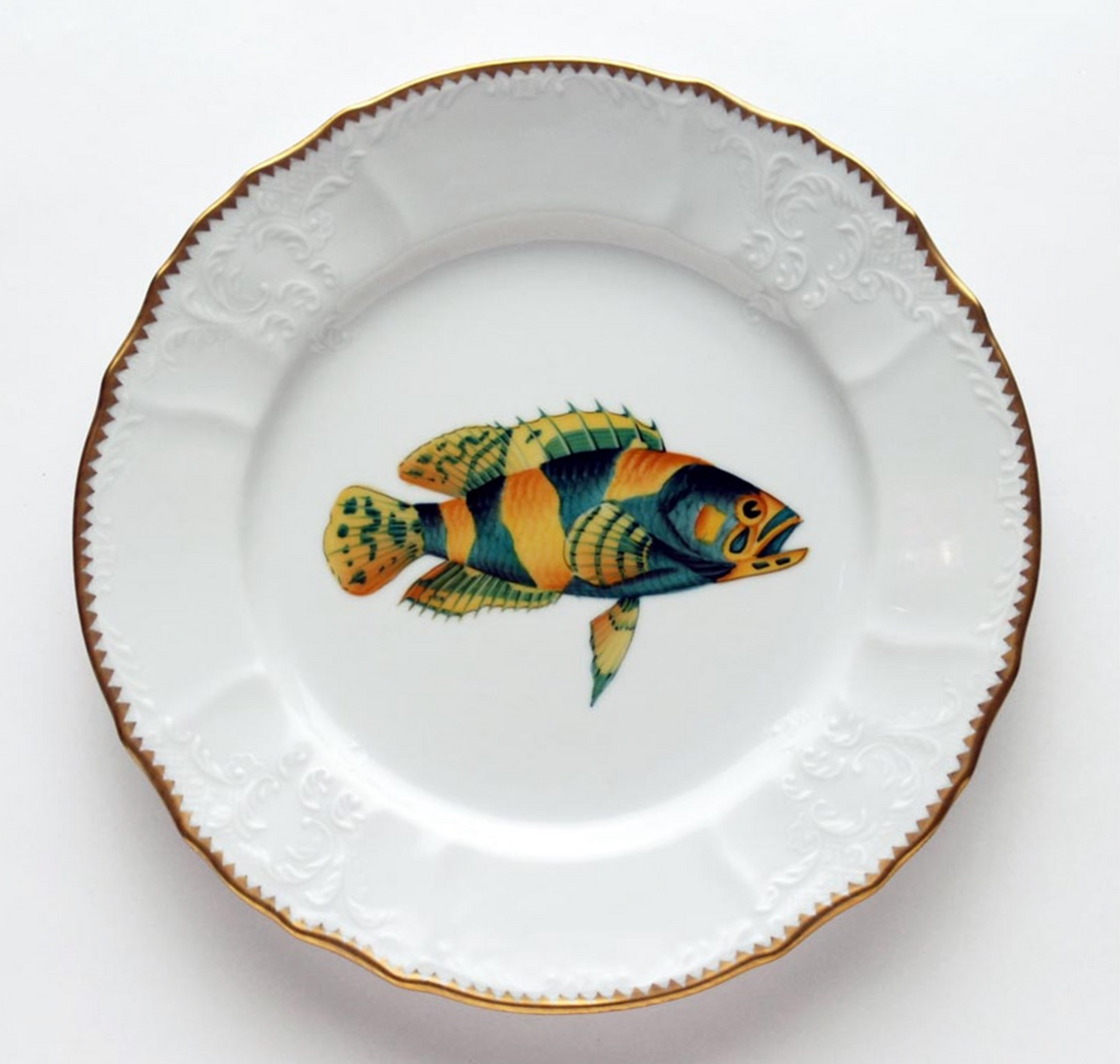 AW272 - Fish Dinner Plate