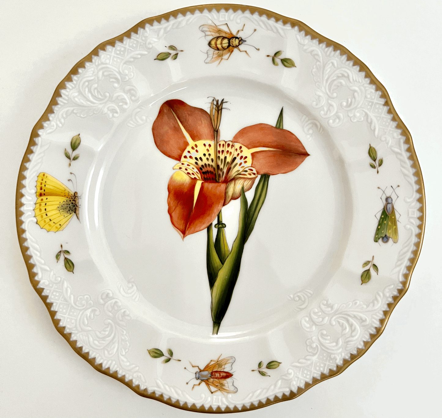 854 - Redoute Salad/Dessert Plate