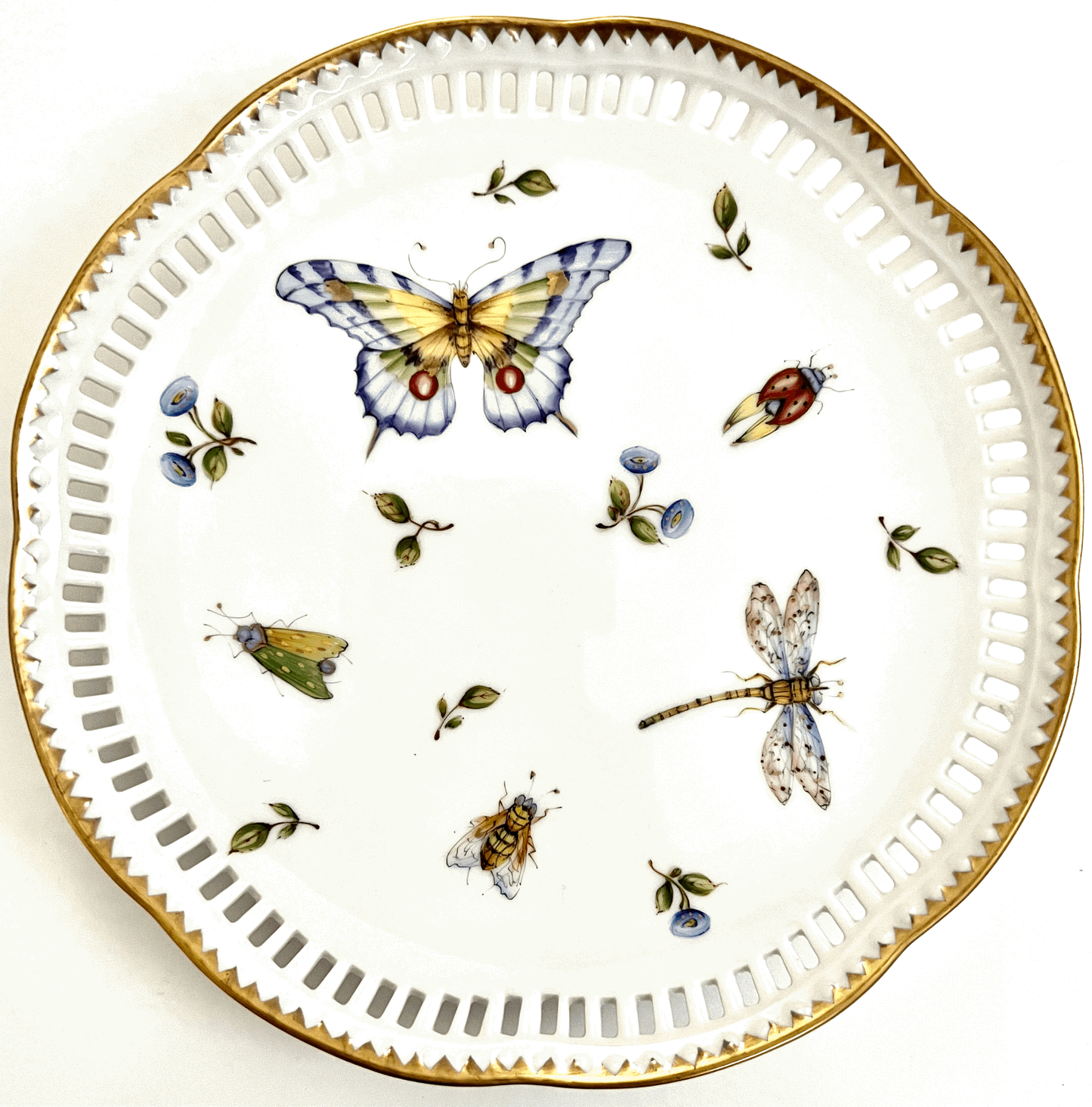 629 - Spring in Budapest Pierced Plate