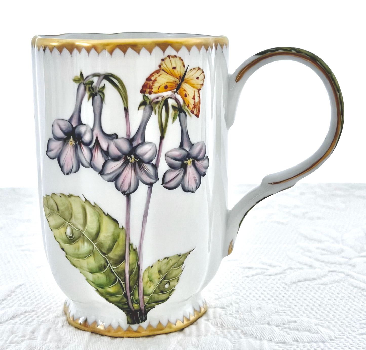 RG2 - Purple Flower Mug