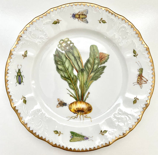 #74 Hand Painted Salad Plate