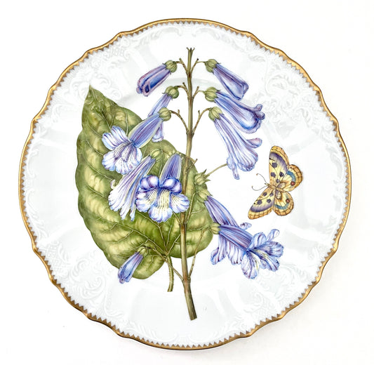BBF12- Botanical Art Dinner Plate