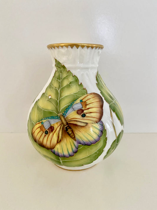 VL25 - Art Nouveau Butterfly Bud Vase