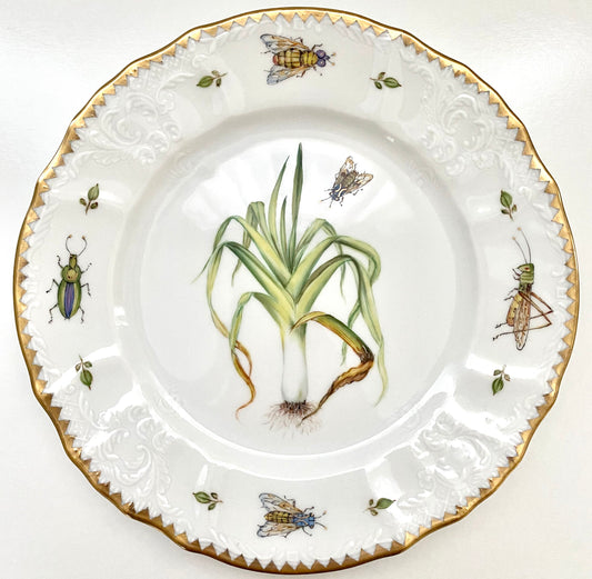 #77 Hand Painted Salad Plate