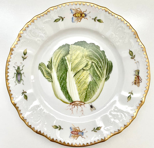#79 Hand Painted Salad Plate