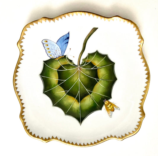 ATT6 - Garden Leaves Collection Dessert/Bread & Butter/Appetizer Plate