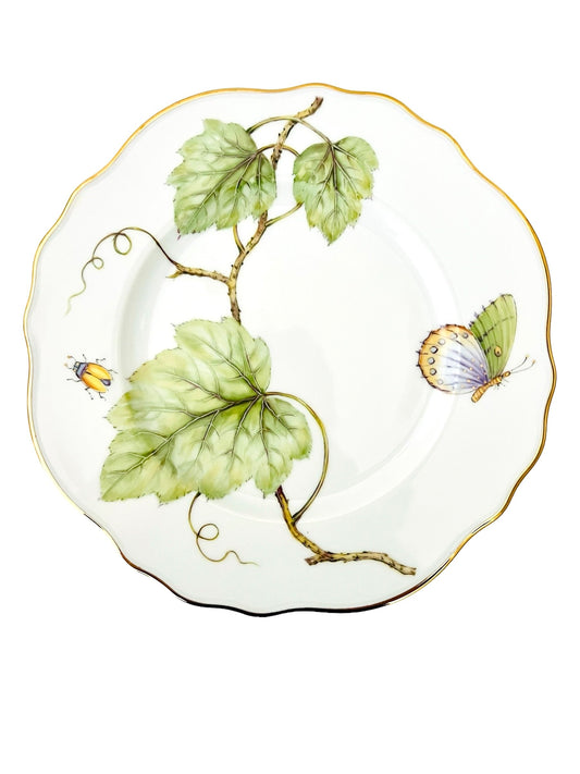 ATS4 - Garden Leaves Salad/Dessert Plate