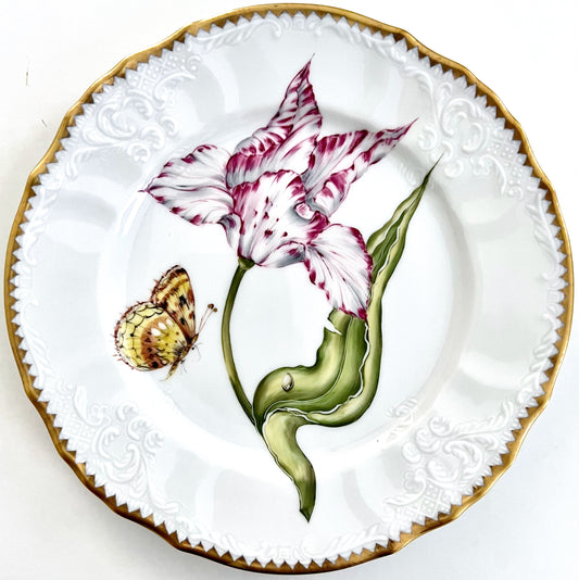 PKT98 - Tulip Salad/Dessert Plate