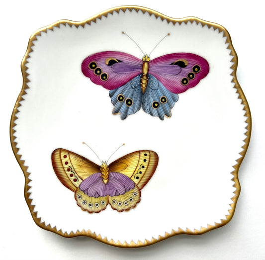 VVL4- Exotic Butterflies Appetizer/Bread & Butter Plate