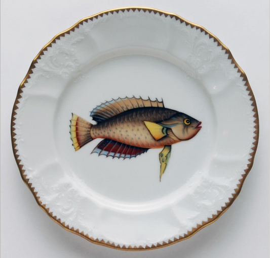 AW529 - Fish Dinner Plate