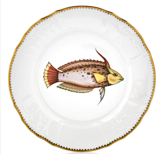 AW277 - Fish Dinner Plate