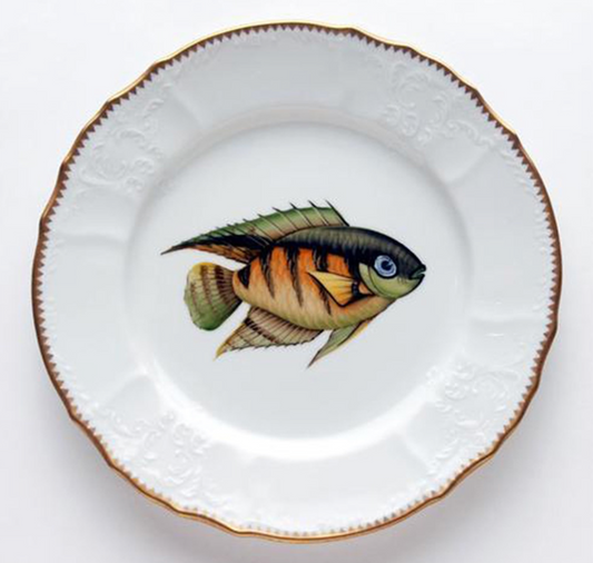 AW542 - Fish Dinner Plate