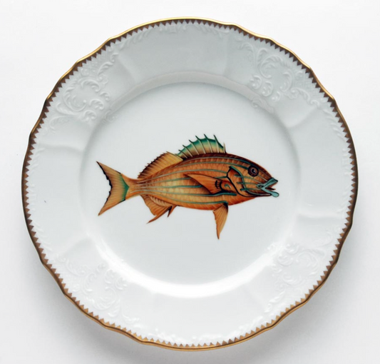 AW275 - Fish Dinner Plate