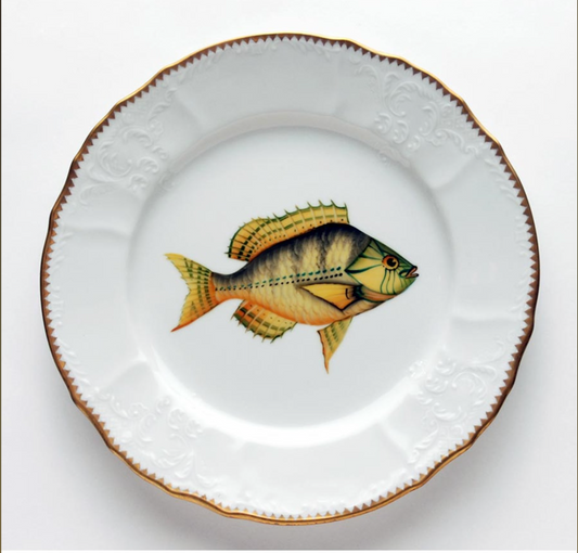 AW535 - Fish Dinner Plate