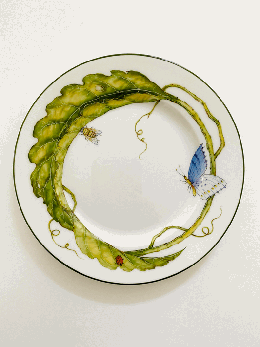 AD44 - Leaf Appetizer/Bread and Butter Plate