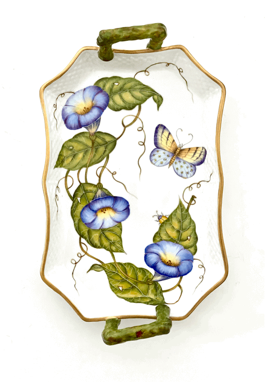ZM1 - Morning Glory Serving Tray