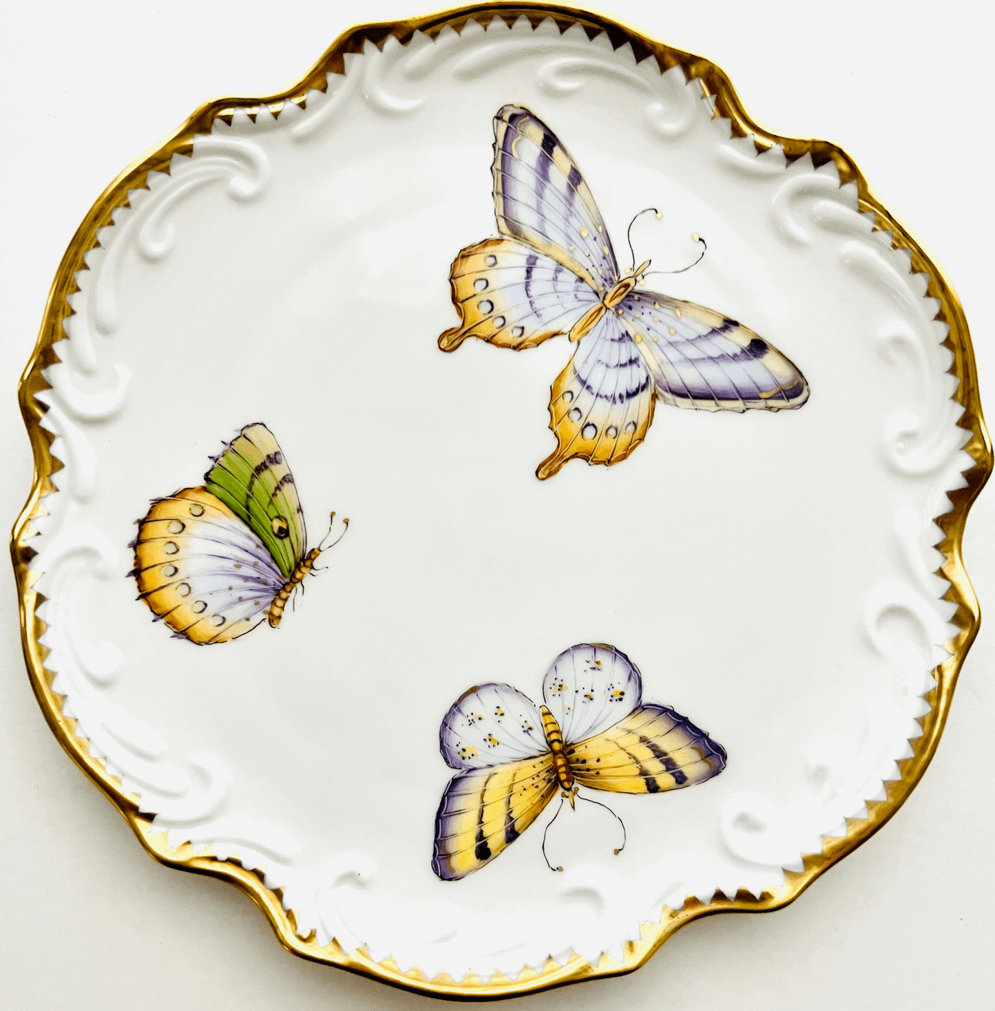 BBP6 - Butterfly Bread and Butter/Appetizer Plate
