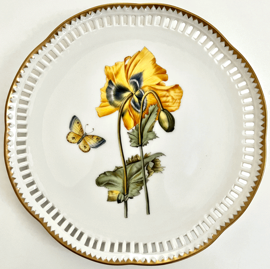 YFPP1 - Yellow Flower Pierced Plate