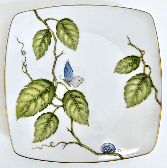 AD78 - Green Leaves Salad/Dessert Plate