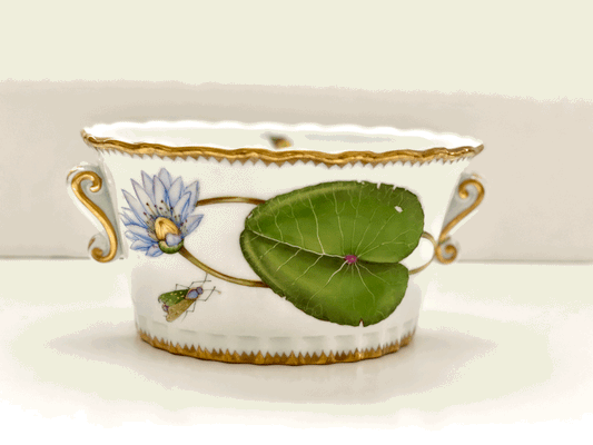 AF4 - Water Lily Oval Cachepot