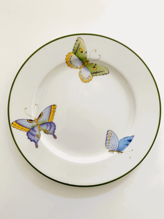 AM75 - Butterfly Salad/Dessert Plate